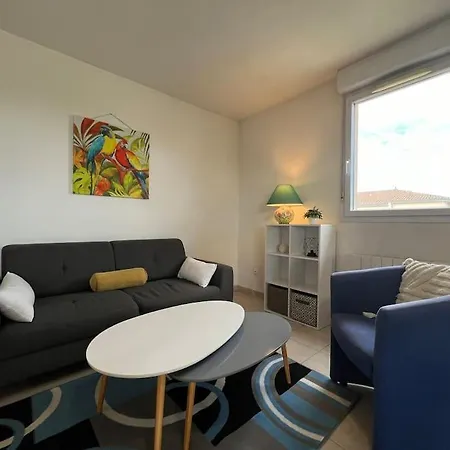 Le Parc, T3 Climatise, Parking, Piscine شقة *